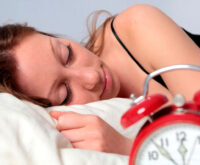Mujer durmiendo